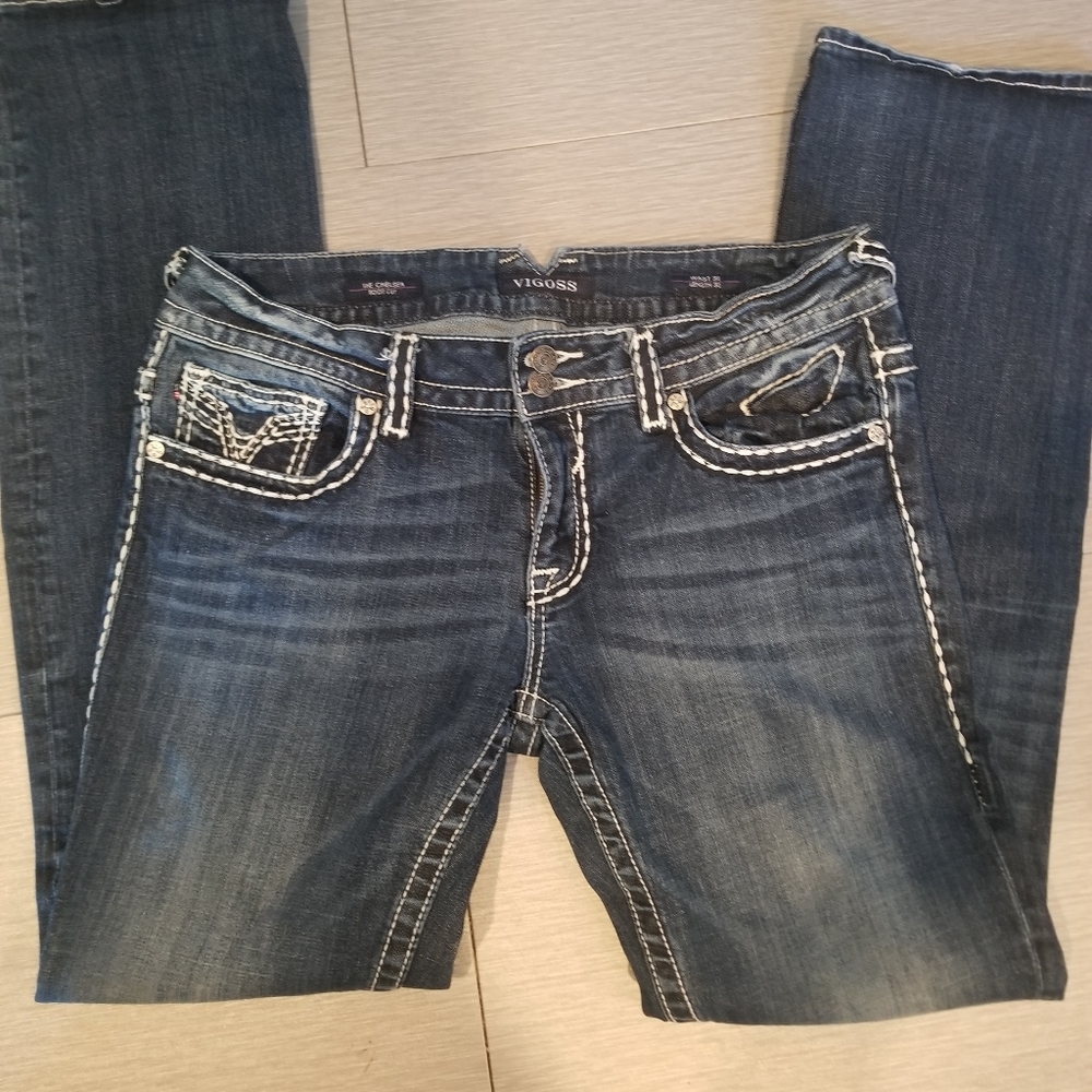 Vigoss Chelsea Boot Cut Jeans 30 x 33